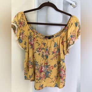 Floral Crop-top